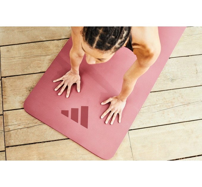 Килимок для пілатесу Adidas Pilates Mat рожевий Уні 180 х 63 х 1,5 см