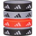 Гумки для волосся Adidas Hair Ties чорний, білий, червоний Жін One Size