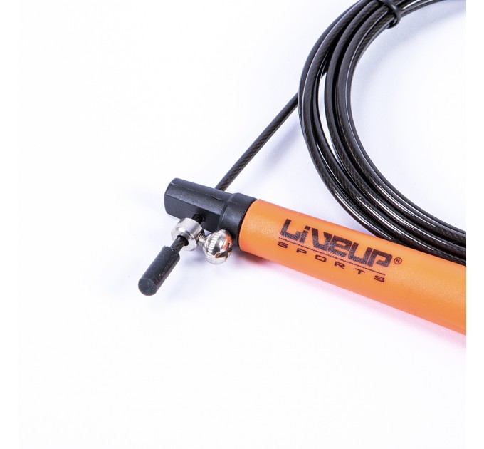 Скакалка швидкісна LiveUp CABLE JUMPROPE