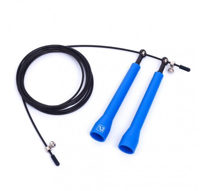 Скакалка швидкісна LiveUp CABLE JUMPROPE