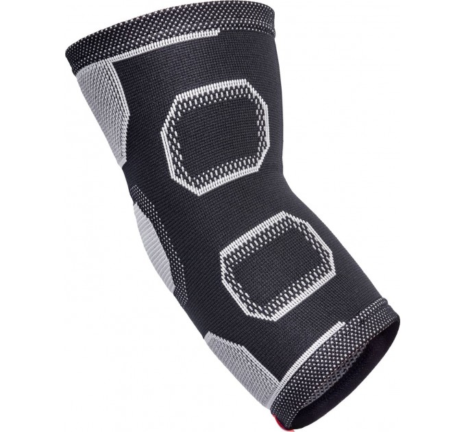 Фіксатор ліктя Adidas Elbow Support чорний, сірий Уні M