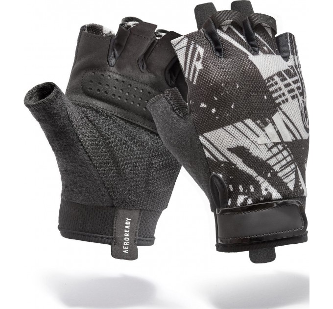Рукавички для тренінгу Adidas Essential Training Gloves чорний, білий Уні XL