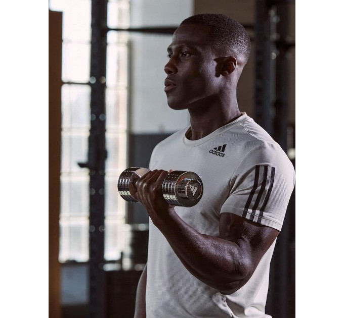 Гантель регульована Adidas Adjustable Chrome Dumbbell