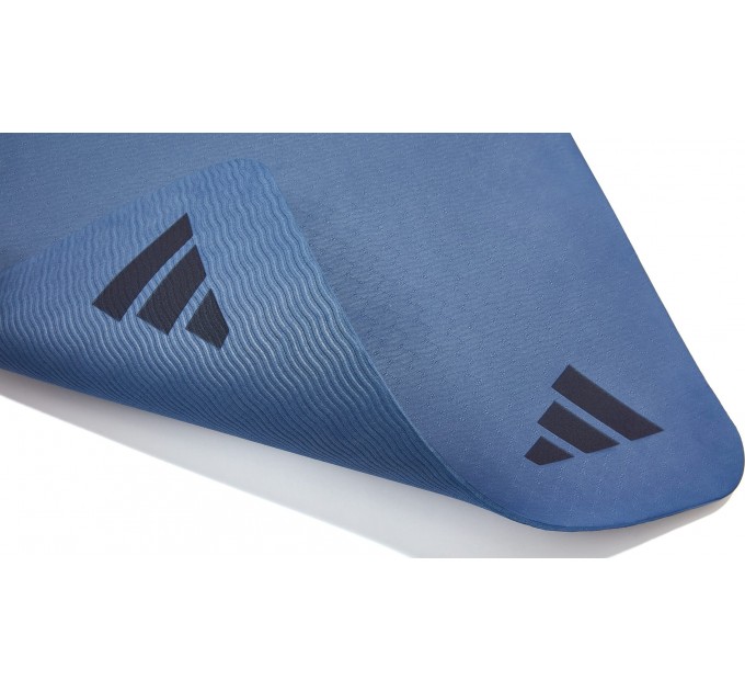 Килимок для йоги Adidas Premium Yoga Mat синій Уні 176 х 61 х 0,5 см