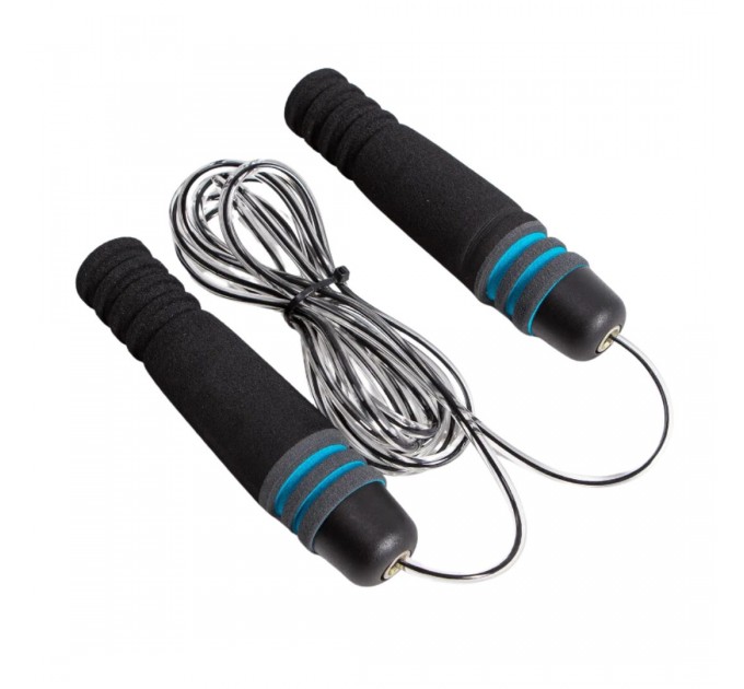 Скакалка швидкісна важка LiveUp JUMP ROPE