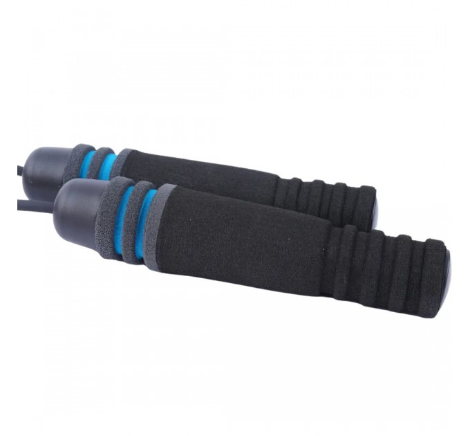 Скакалка швидкісна важка LiveUp JUMP ROPE