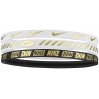 Пов'язка на голову Nike W HEADBANDS 3.0 METALLIC 3 шт