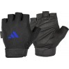 Рукавички для тренінгу Adidas Essential Adjustable Gloves чорний, синій Уні M