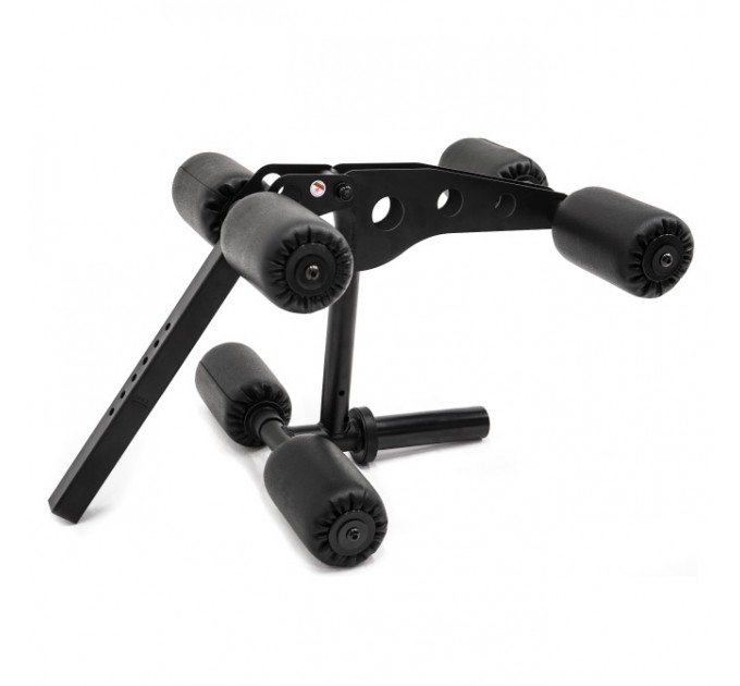 Приставка (розгинання ніг) для лави Inspire з комплектом кріплень чорна