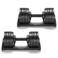 Гантелі набірні NUO S 224 2-24 кг black пара