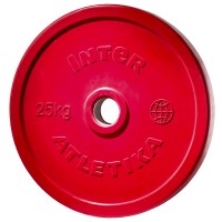 Диск InterAtletika LCA035-M 25 кг