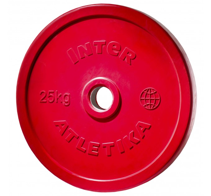 Диск InterAtletika LCA035-M 25 кг