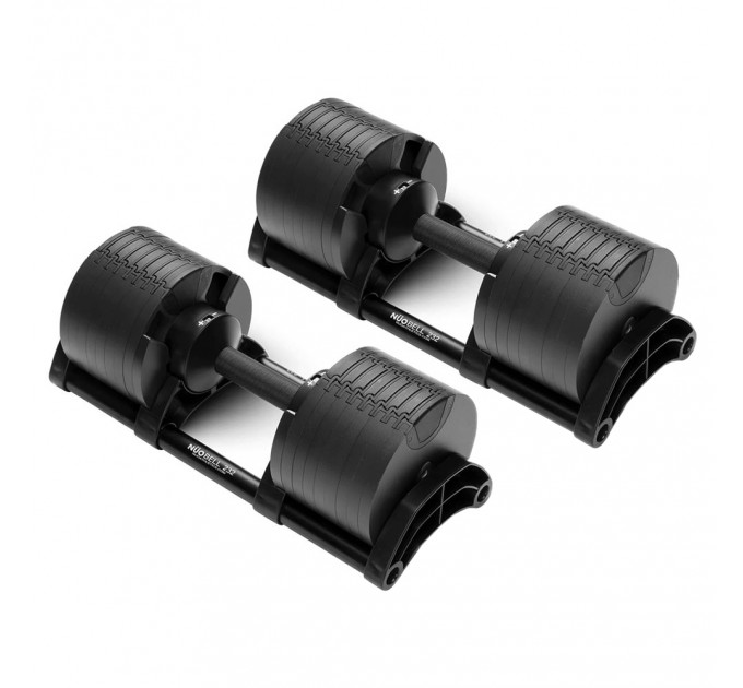 Гантелі набірні NUO Nuobell All Black 2-32 кг пара
