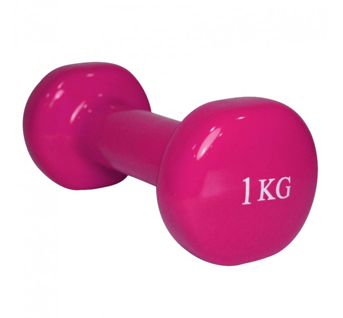 Гантель вінілова Fitex MD2015-1V 1 кг