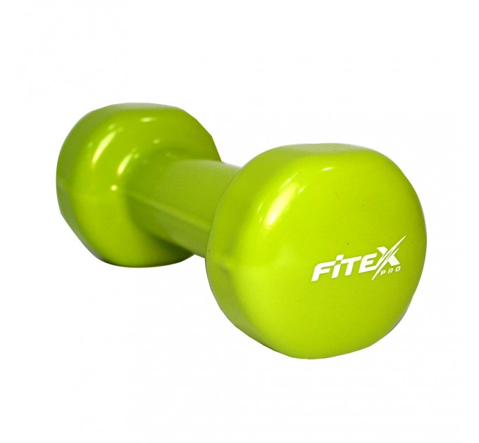 Гантель вінілова Fitex MD2015-2V 2 кг