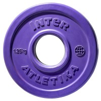 Диск InterAtletika LCA029-M 1,25 кг