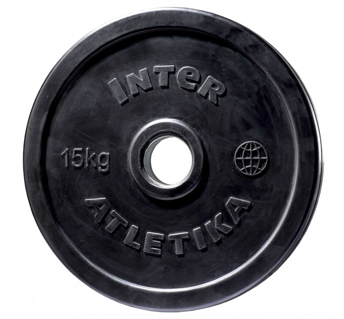Диск InterAtletika LCA026-M 15 кг