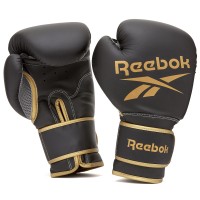 Боксерські рукавички Reebok RSCB-12010GB-10 10 унцій чорний-жовтий